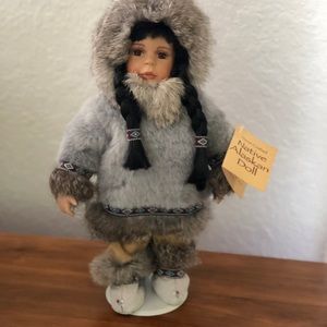 Hand Crafted Native Alaskan Doll